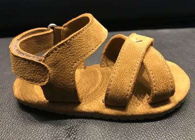 China Cow Leather Quick Dry Children Open Toe Sandal for sale