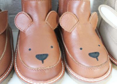 中国 側面のジッパーの閉鎖のビロードのマーティンの柔らかい唯一の赤ん坊のブーツ 販売のため