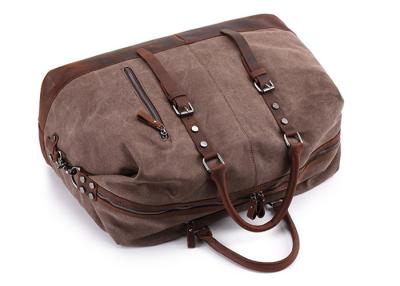 China Cotton Canvas Travel Duffel Backpack for sale