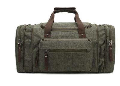 China Canvas 5 Colors Overnight Carry On Size Duffel Bag for sale