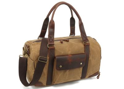 China Mens Daily Life Leather Overnight Duffel Bag for sale