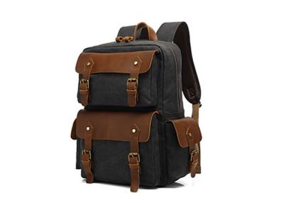 China Multipurpose Canvas Camera Travel Backpack Dirtproof Carry On Travel Bag For Women for sale
