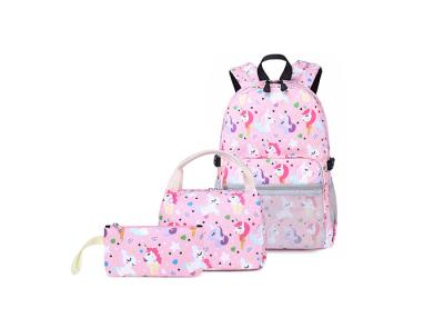 China Waterproof Pink Unicorn W16cm Children School Bag for sale