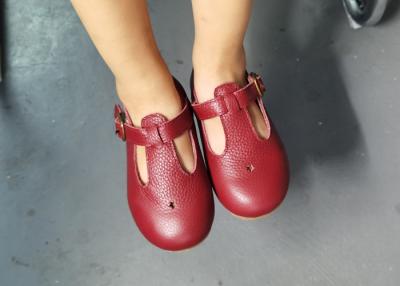 中国 PU レザー メアリー・ジェーン 子供 履き履き EU 21-30 ベビー ウォーキング 靴 販売のため