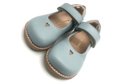 China Close Toe Real Leather Magic Tape Toddler Dress Shoes EU 21-30 for sale