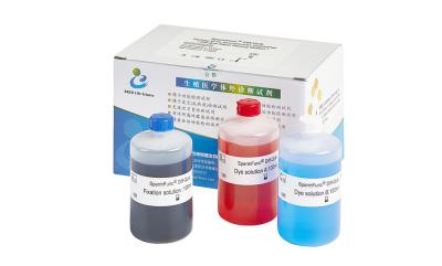 China Sperm Function Diff Quik Stain Kit BRED-015 Easy Use For Spermatozoa Morphology for sale
