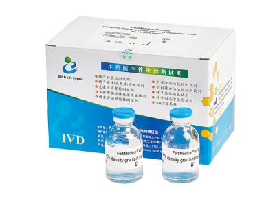 China 40 80 Sperm Washing Medium / Density Gradient Medium For Separating Motile Sperm for sale