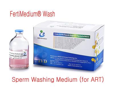 Chine Milieu de lavage MULTIPLIÉ de sperme consommable du plat IVF IUI de sélection de sperme pour l'ART à vendre