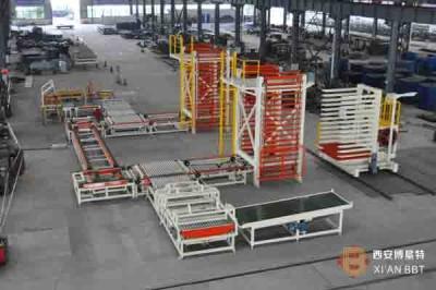 China 220V / sistema de carregamento 380V e de descarregamento automático de máquina de fatura de tijolo à venda