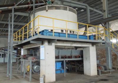 China Pan Mill Machine Fully Automatic molhado compacto para o tijolo que faz o equipamento à venda