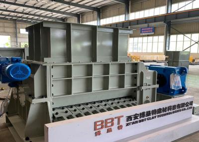 China Máquina doble de la trituradora de rodillo del diente por completo automática para la planta del horno de túnel en venta