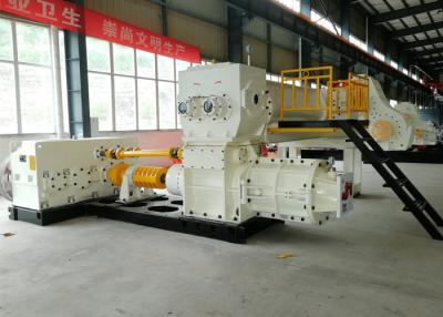 China Used Semi Automatic Block Making Machine Vacuum Extruder For Clay Mud Soil Fly Ash for sale