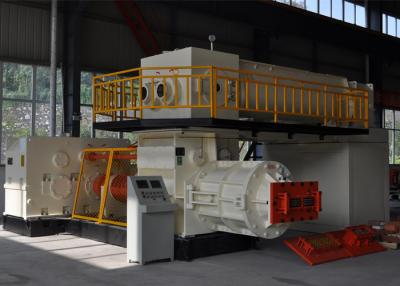 China Automatic Red Clay Brick Making Machine Vacuum Extruder with big capacity zu verkaufen