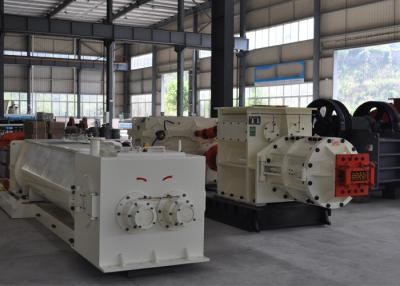 China Fully Automatic Solid Hollow Block Brick Making Machine Vacuum Extruding for sale