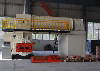 China Hollow Clay Fully Automatic Brick Making Machine Vacuum Extruding for sale