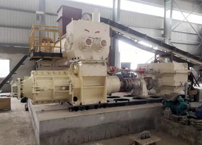 China Fly Ash Automated Brick Making Machine Vacuum Extruding Clay Block Machine for sale