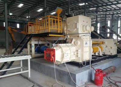 China Tunnel kiln project automatic vacuum clay brick making machine price 2023 for sale