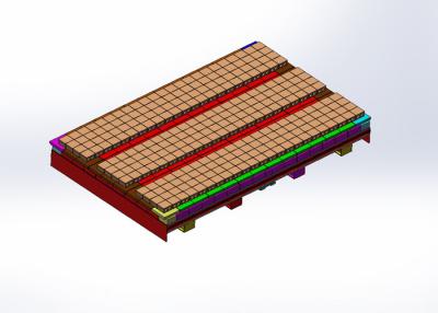 Chine BBT a adapté Clay Brick Tunnel Kiln Cart aux besoins du client avec le dispositif d'échappement à vendre