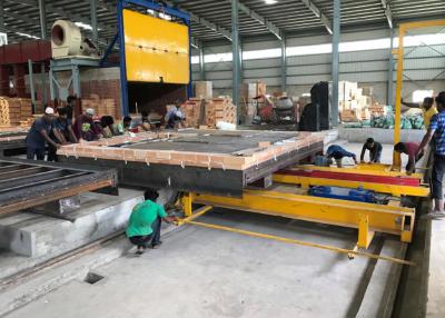 中国 Hydraulic pushing machine clay brick kiln plant tunnel kiln auxiliary equipment 販売のため