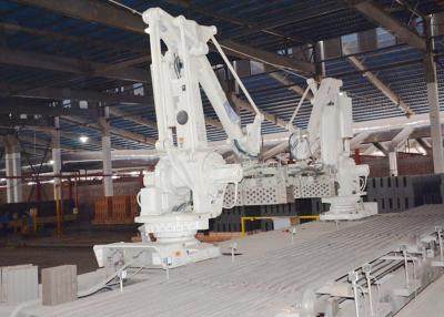 Китай automatic clay brick block robot setting stacking machinery for clay brick production line продается