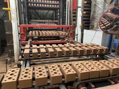 Chine Système de chambre de séchage de blocs creux en argile automatique équipement de système de chargement et de déchargement de briques à vendre