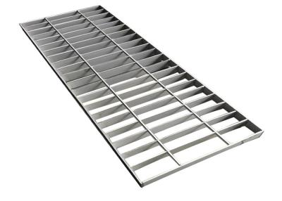 China Hot Dip Galvanizing Toothed Stainless Steel Bar Grating For Cement Plants for sale