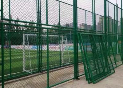 China Hot Dipped Galvanized 8FT Diamond Chain Link Fence Environmental Friendly for sale
