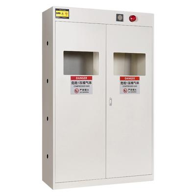 China 3 Cylinders Steel Gas Cylinder Cabinet Fireproof Explosion Proof With Exhaust Vent à venda