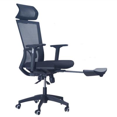 China Steel Frame Sponge Ergonomic Chair With Footrest 21kg for sale