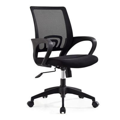 China Braço de nylon Mesh Office Chair Adjustable Height colorido do quadro preto à venda