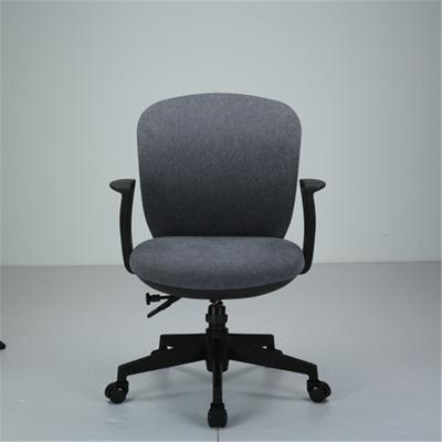 China Grey Swivel Desk Chair Sponge Seat Ergonomic Office Chair for sale