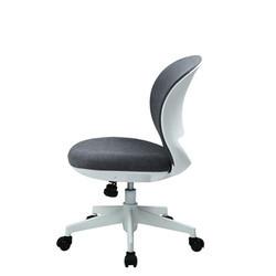 China B213 White Frame Computer Task Chairs 130 Degrees Low Back Plastic Chairs for sale