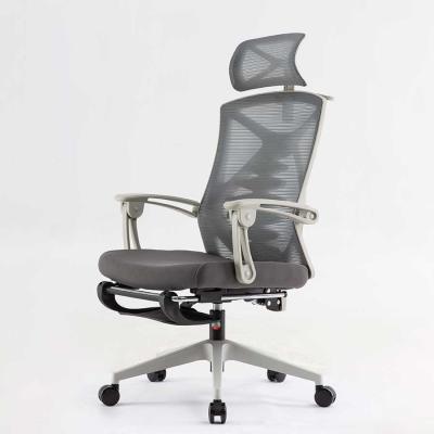China Jogo ajustável da cadeira do escritório de Gray Frame Plus Size Mesh que compete a cadeira do escritório à venda