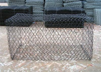 China Rockfall Protection Galvanized Gabion Boxes Hexagonal Stone Cage Retaining Wall for sale