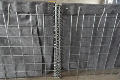 中国 Hesco軍の蛇籠のバスケットは高い安全性の溶接された蛇籠箱に電流を通した 販売のため