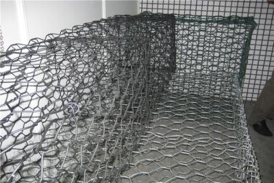 중국 강둑 2x1x1m 육각형 돌망태 상자 60x80 아연 도금 돌망태 바구니 판매용