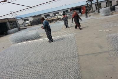 中国 80*100mm Gabion Double Twisted Mesh Gabion Baskets Rock Fall Mesh 販売のため