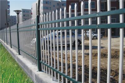 Китай 1.5м 1,8м Покрытый порошком трубчатый забор Белый кованый забор продается