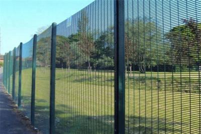 China Metal Welded 358 Anti Climb Fence Anti Theft Residential Clearvu Fencing 1.1m-2.1m for sale