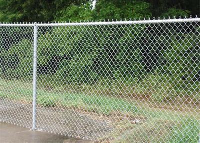 China 12ft 14ft Metal Chain Link Fencing Galvanized Temporary Chain Link Fence for sale