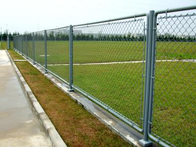 China PVC beschichtet schwarz galvanisierter Zaun Garten 6 Fuß galvanisierter Zaun zu verkaufen