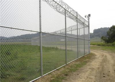 Chine La construction de clôtures de chaînes métalliques à chaîne galvanisée de 6 pieds à vendre