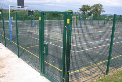 China Bilateral Double Wire Welded Fence Galvanized Double Layer Wire Mesh for sale