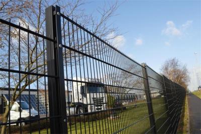 China 2m-4m Width Double Wire Welded Fence Galvanized Double Loop Fencing for sale