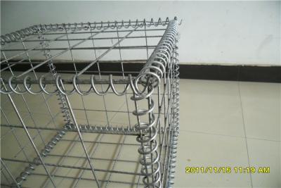 China Oxidation Resistance Welded Gabion Box Wire Cages For Rock Retaining Walls for sale