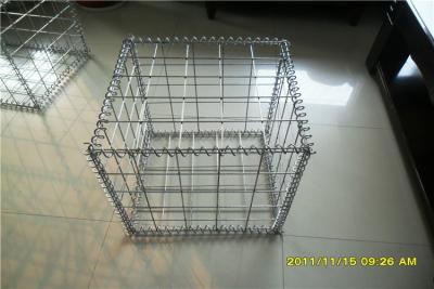 China El PVC cubrió la caja soldada con autógena galvanizada de Gabion para el edificio del jardín en venta