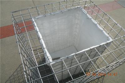 China Galfan Coating Gabion Rock Box 100x100mm Mesh Boxes For Stones for sale