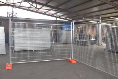 China Welded Construction Site Security Fencing Powder Coated Heras Site Fencing for sale