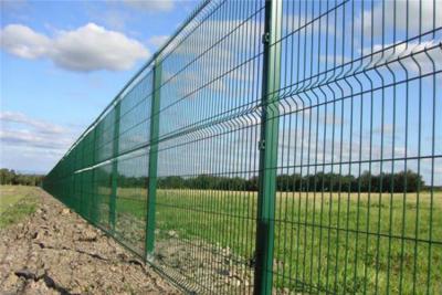 China 3D Welded Mesh Fencing Hot Dipped Galvanized RAL Color Customized for sale