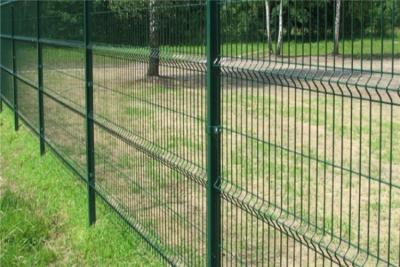 China RAL6005 gegalvaniseerd 3d Gelast pvc van Draadmesh fence bedekte 3d Draad Mesh Panels met een laag Te koop